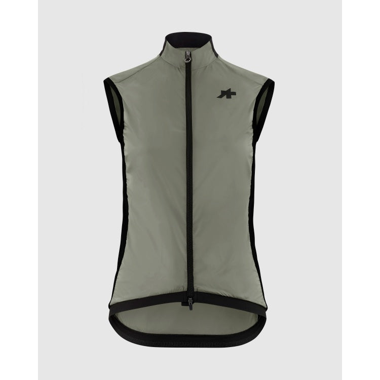 Casaco sem mangas ASSOS UMA GT WIND S11 para mulher Verde