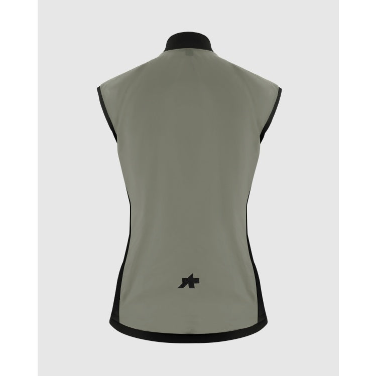 Casaco sem mangas ASSOS UMA GT WIND S11 para mulher Verde