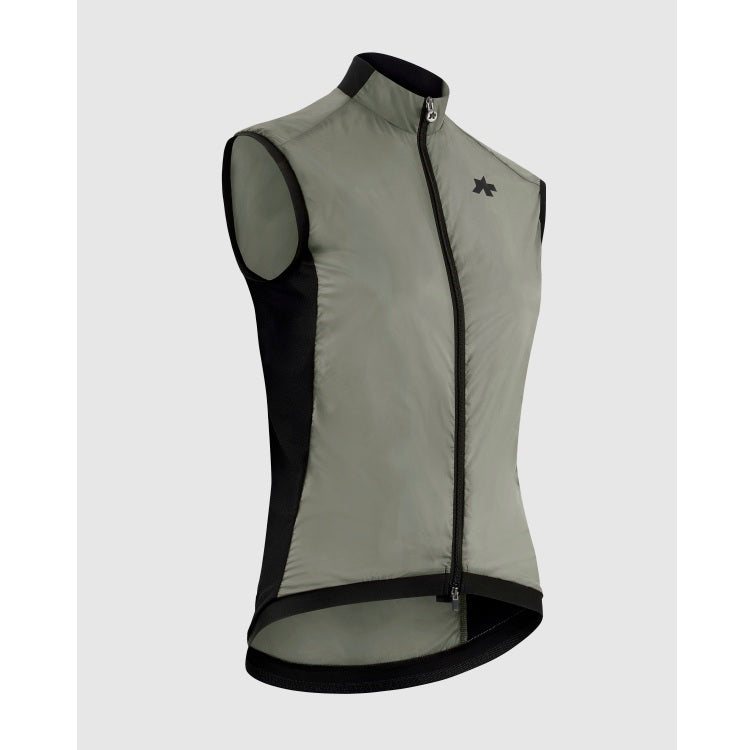 Casaco sem mangas ASSOS UMA GT WIND S11 para mulher Verde