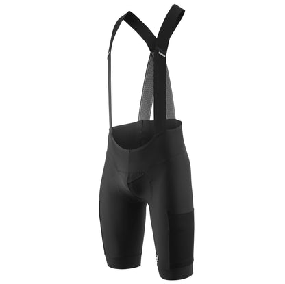 Calção Curto com Bretelas ASSOS TACTICA KIESKÄFER GRAVEL T5 Preto