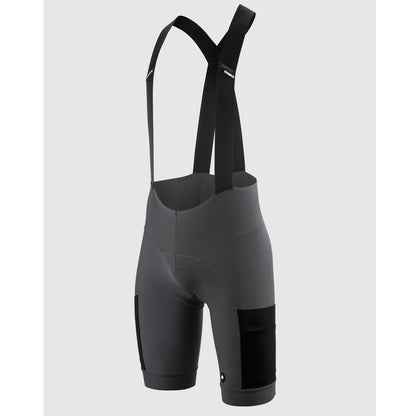 Calção Curto com Bretelas ASSOS TACTICA KIESKAFER GRAVEL T5 Cinzento
