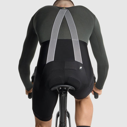 Calção com Suspensórios ASSOS TACTICA SPRING FALL T5 Preto