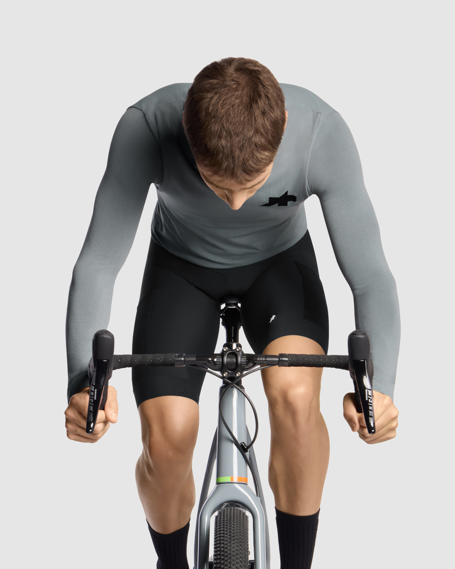 ASSOS TACTICA TECH T5 Camisola de manga comprida Cinzento