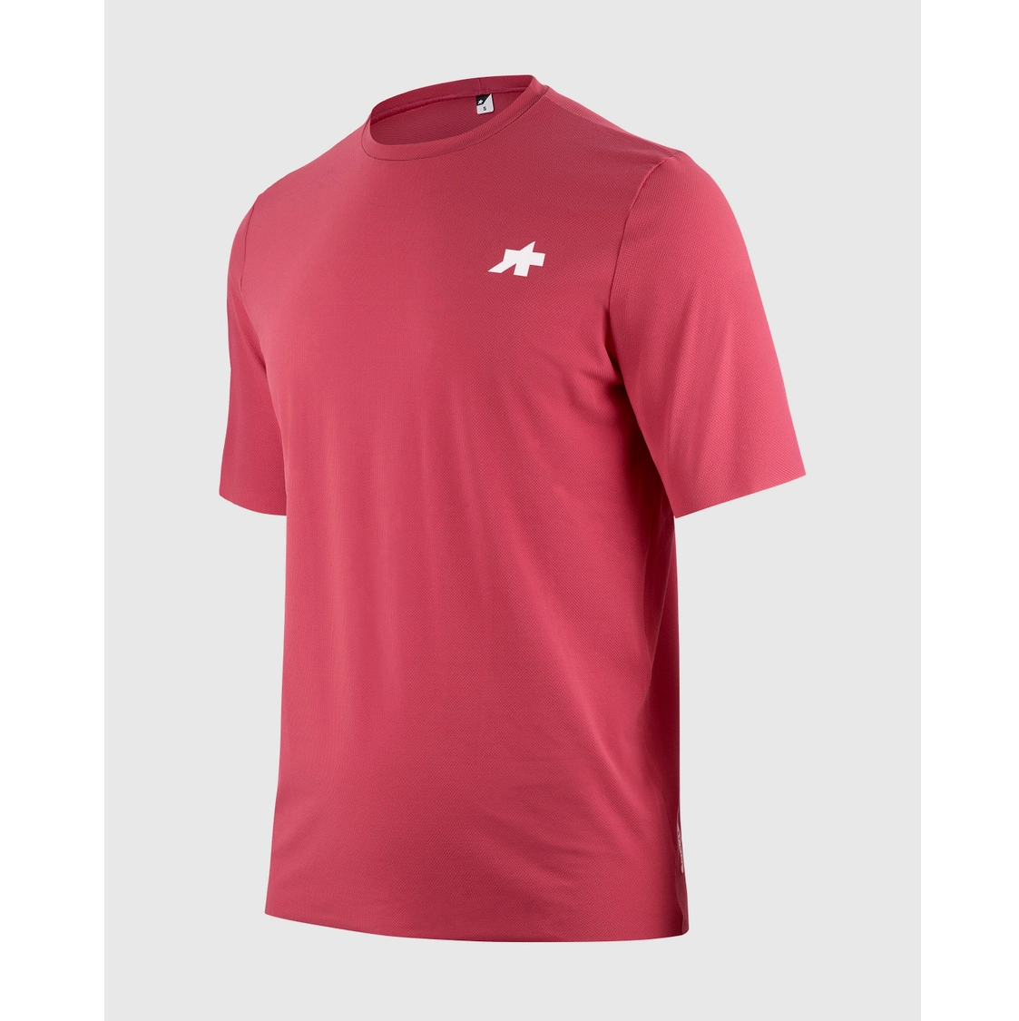 ASSOS TACTICA POST RIDE T5 Camisola de manga curta Deep Berry