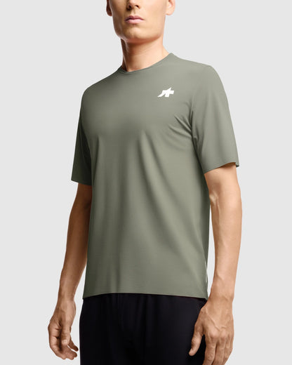 Camisola ASSOS TACTICA POST RIDE T5 Mangas Curtas Verde