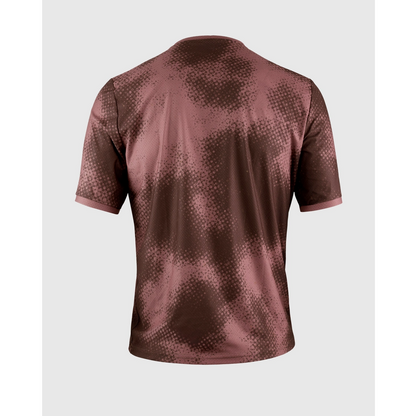 Camisola ASSOS TACTICA T5 MUD FLAGE Mangas Curtas Castanho