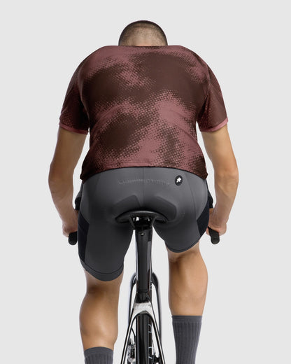 Camisola ASSOS TACTICA T5 MUD FLAGE Mangas Curtas Castanho
