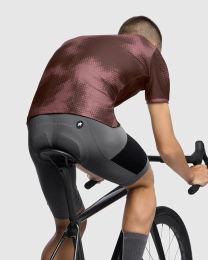 Camisola ASSOS TACTICA T5 MUD FLAGE Mangas Curtas Castanho