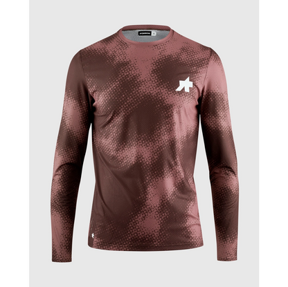 Maillot ASSOS TACTICA T5 MUD FLAGE Manches Longues Castanho