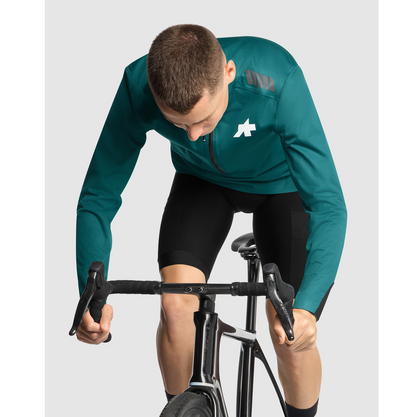 Jaqueta ASSOS TACTICA RAIN T5 Foundation Green