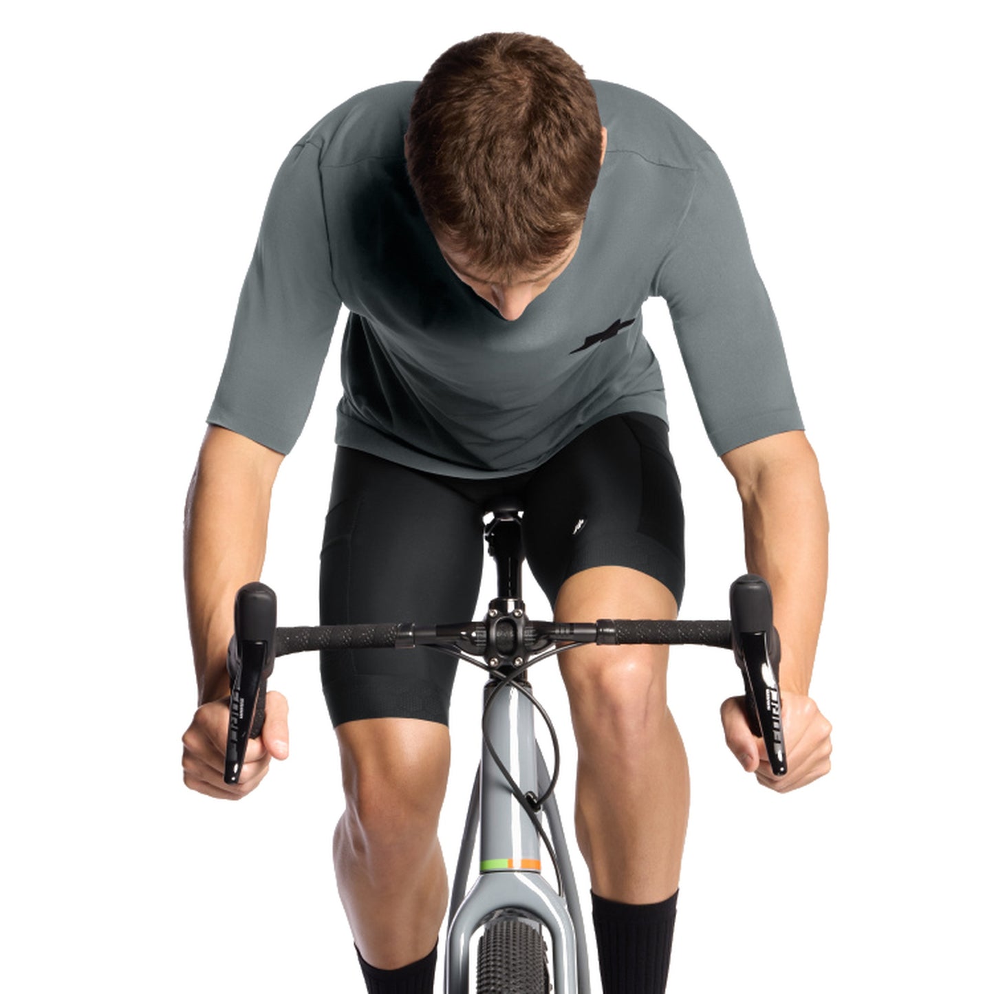 Camisola ASSOS TACTICA TECH T5 de manga curta, cinzenta