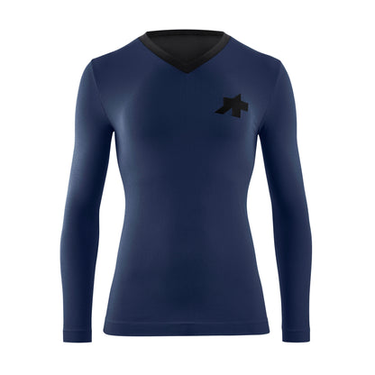 Maillot ASSOS TACTICA TECH T5 Mangas Longas Azul