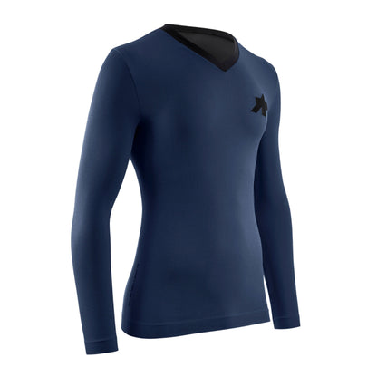 Maillot ASSOS TACTICA TECH T5 Mangas Longas Azul