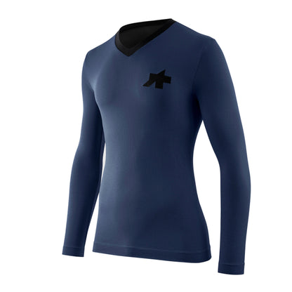 Maillot ASSOS TACTICA TECH T5 Mangas Longas Azul