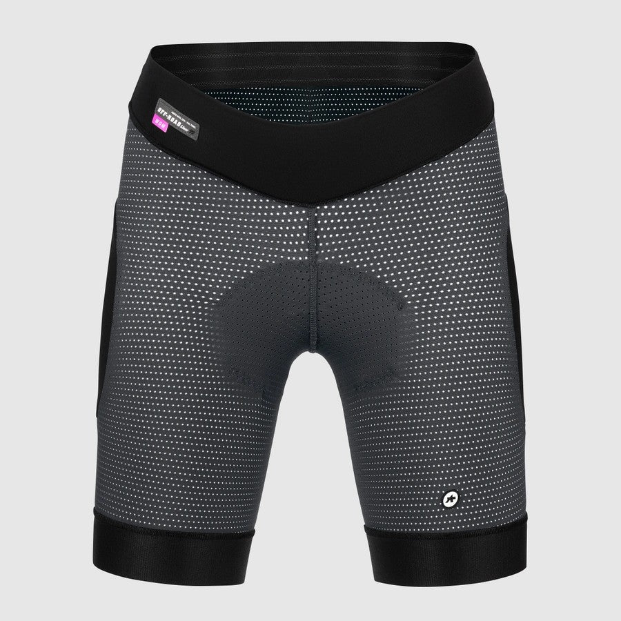 ASSOS TRAIL TACTICA HP T3 Short para mulher Cinzento