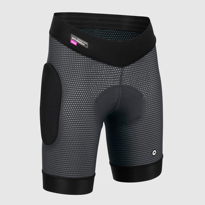 Sous-Short ASSOS TRAIL TACTICA HP T3 Mulher Cinzento