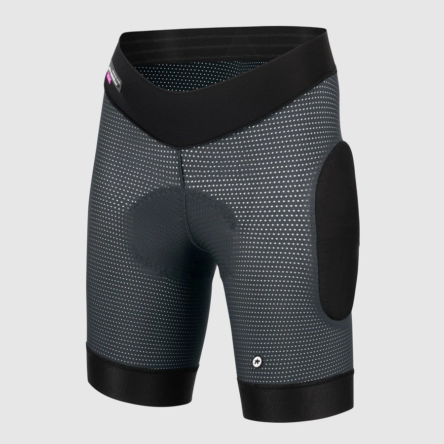 ASSOS TRAIL TACTICA HP T3 Short para mulher Cinzento
