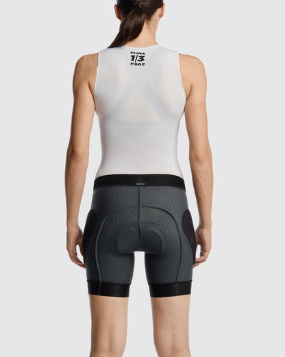 Sous-Short ASSOS TRAIL TACTICA HP T3 Mulher Cinzento