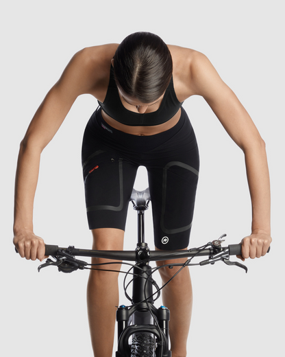 Short ASSOS TACTICA CARGO T3 Mulher Preto