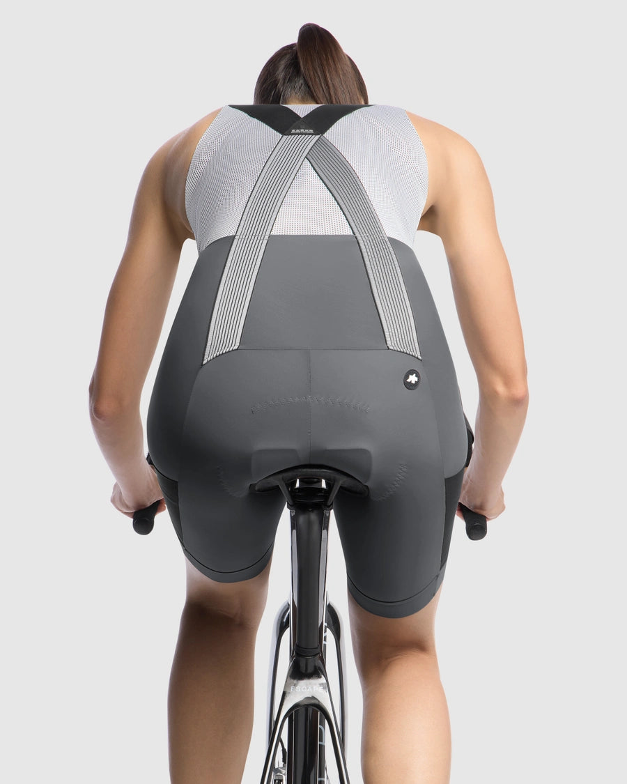 ASSOS TACTICA KIESKAFER T5 GRAVEL Bibshort Mulher Cinzento