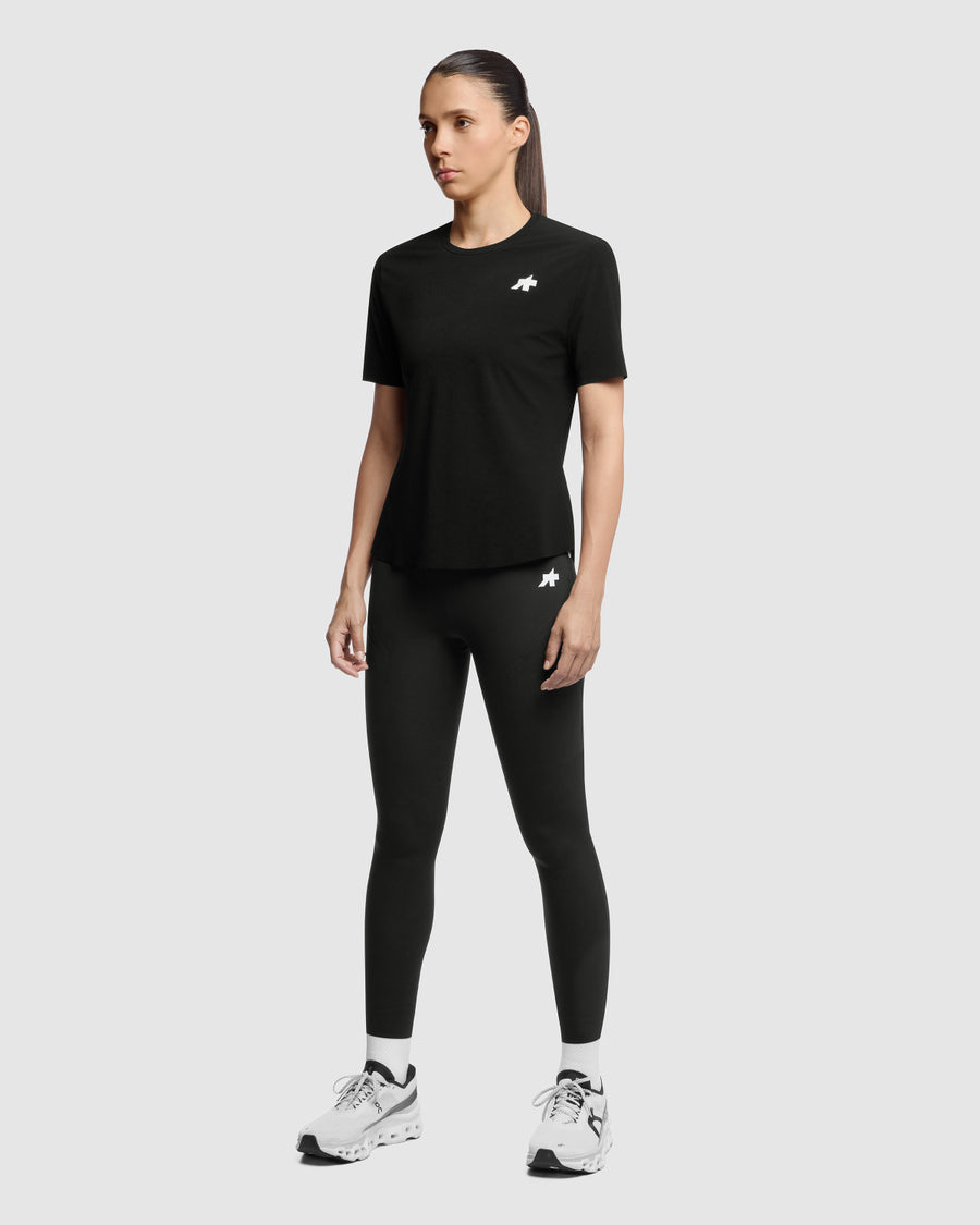ASSOS TACTICA POST RIDE T5 Camisola de manga curta para mulher Preto
