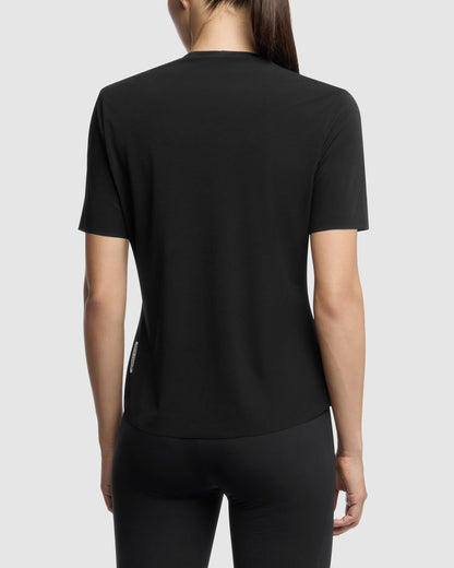 Camisola ASSOS TACTICA POST RIDE T5 Mangas Curtas Mulher Preto