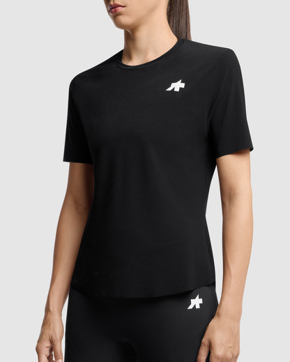 Camisola ASSOS TACTICA POST RIDE T5 Mangas Curtas Mulher Preto