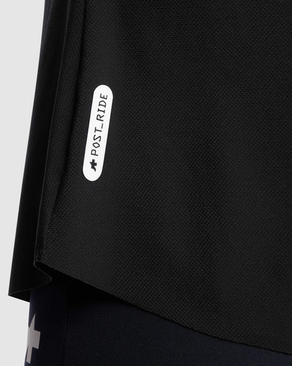 Camisola ASSOS TACTICA POST RIDE T5 Mangas Curtas Mulher Preto