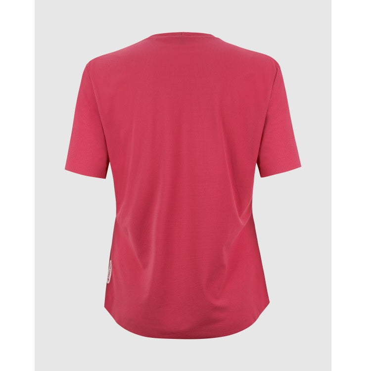 ASSOS TACTICA POST RIDE T5 Camisola de manga curta para mulher Berry
