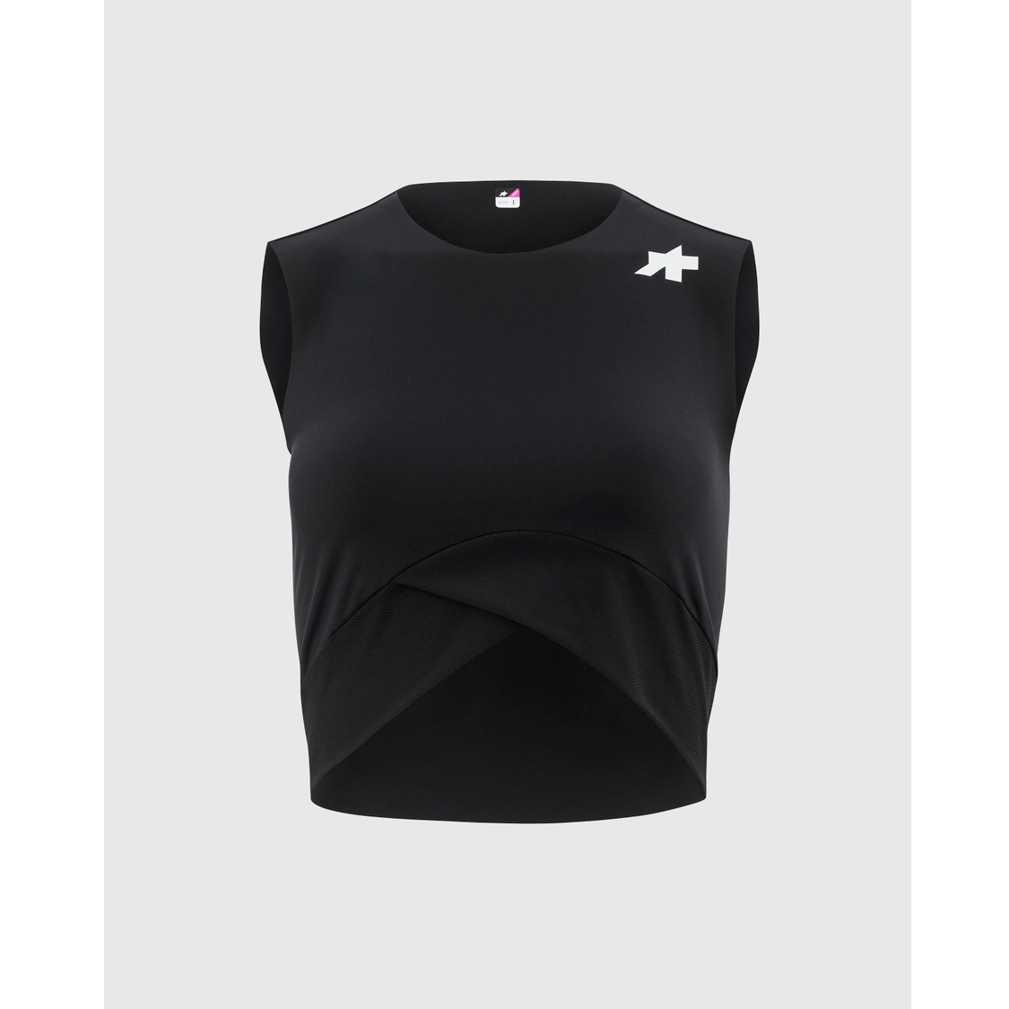 Camisola sem mangas TACTICA POST RIDE T5 curta para mulher Preto