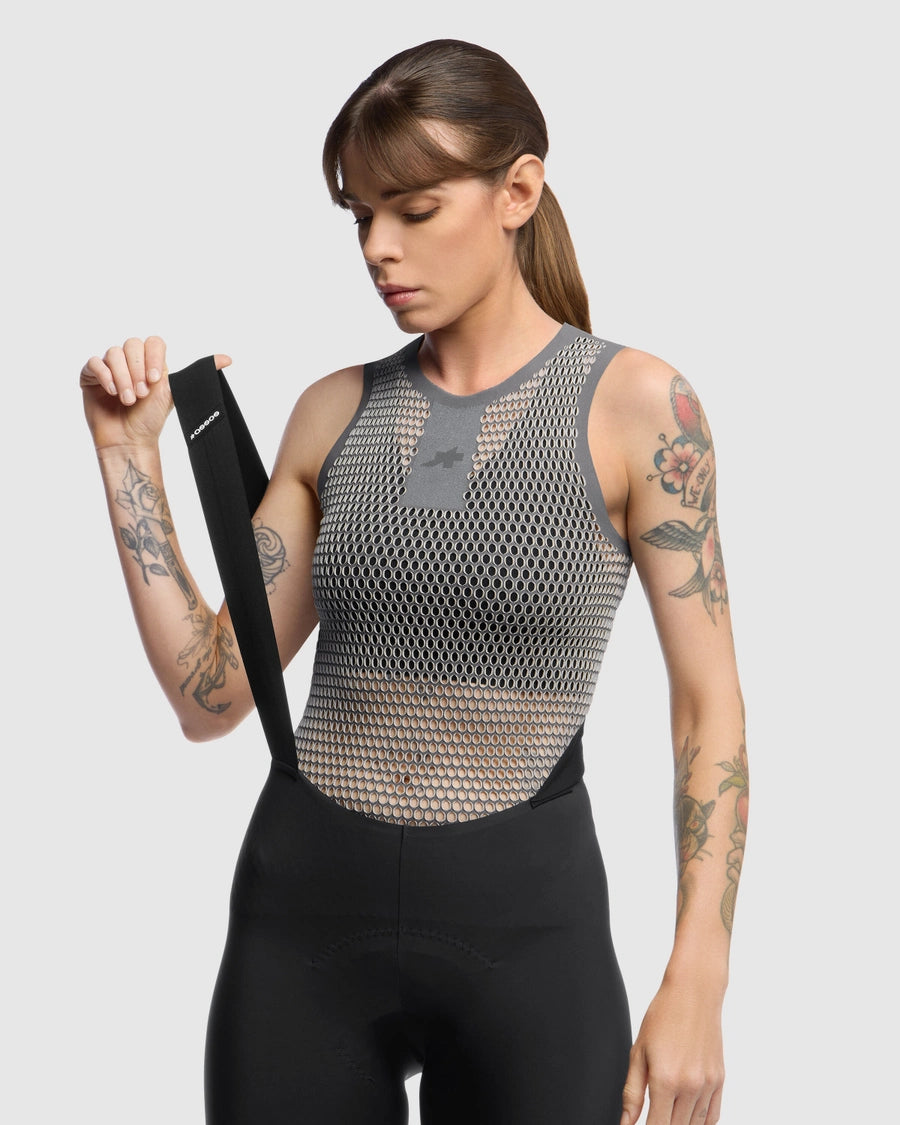 ASSOS EQUPE NS SKIN P1 Roupa interior sem mangas Cinzento