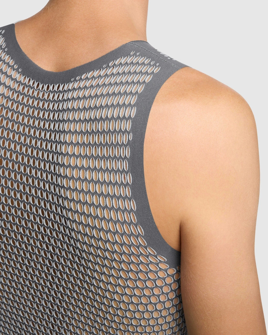ASSOS EQUPE NS SKIN P1 Roupa interior sem mangas Cinzento