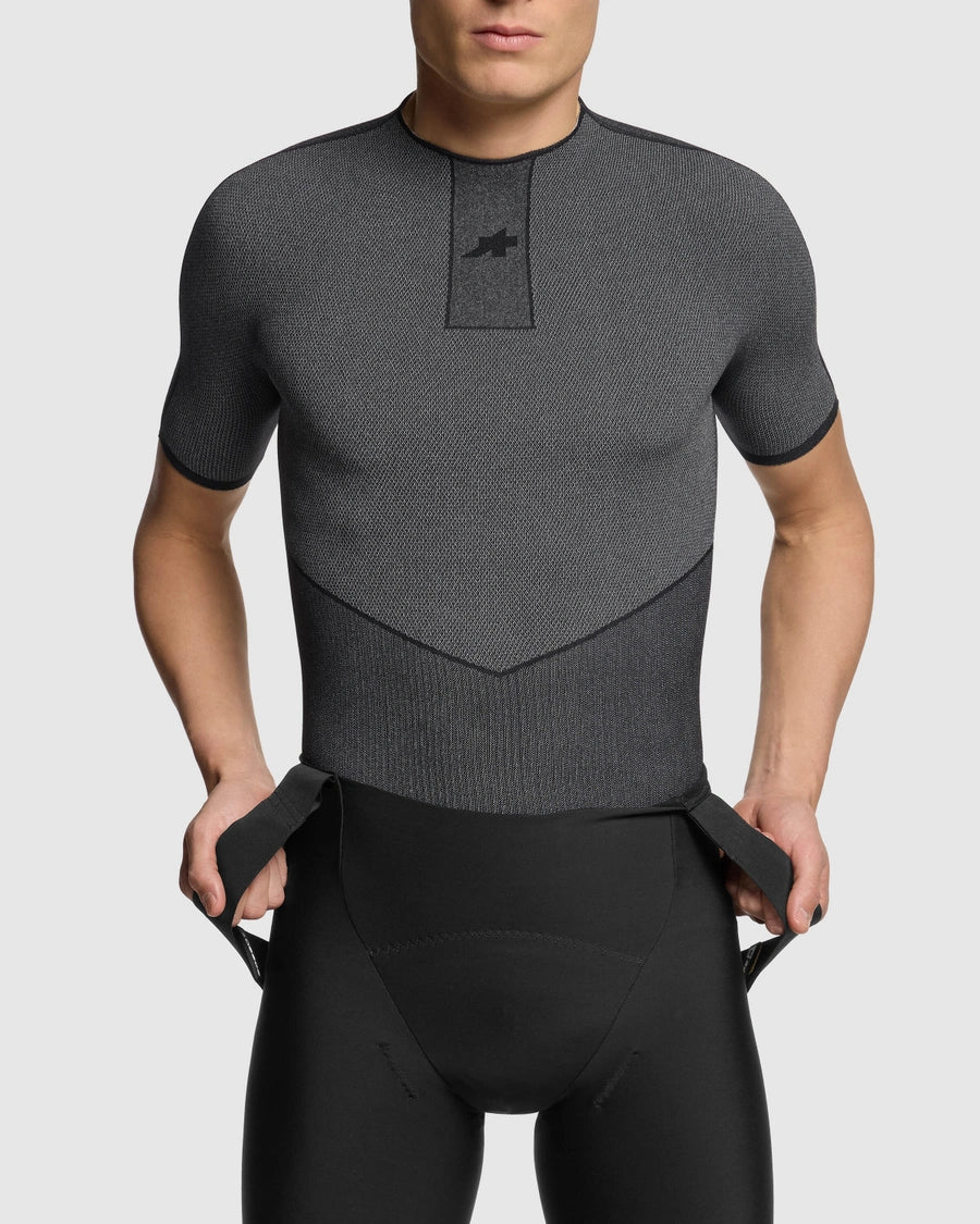 Camisola Interior ASSOS EQUIPE SPRING FALL P1 de Manga Curta Preto