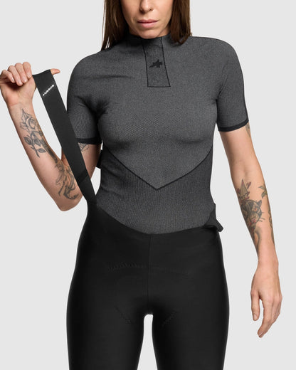 Camisola Interior ASSOS EQUIPE SPRING FALL P1 de Manga Curta Preto