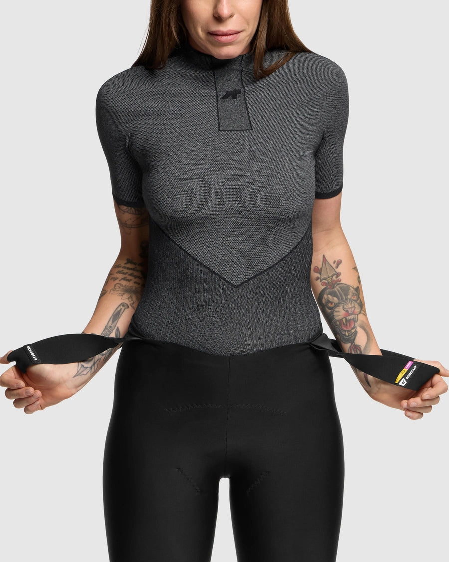 Camisola Interior ASSOS EQUIPE SPRING FALL P1 de Manga Curta Preto