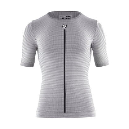 Camisola Interior ASSOS NS SKIN LAYER P1 Mangas Curtas Cinzento