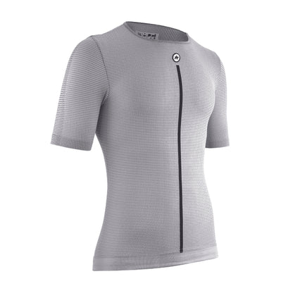 Camisola Interior ASSOS NS SKIN LAYER P1 Mangas Curtas Cinzento