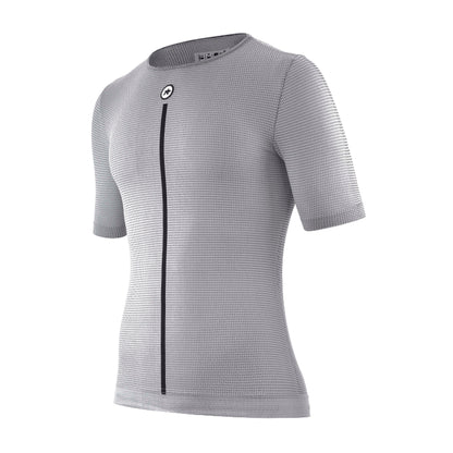 Camisola Interior ASSOS NS SKIN LAYER P1 Mangas Curtas Cinzento