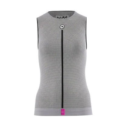 Roupa Interior ASSOS NS SKIN LAYER P1 Sem Mangas Mulher Cinzento