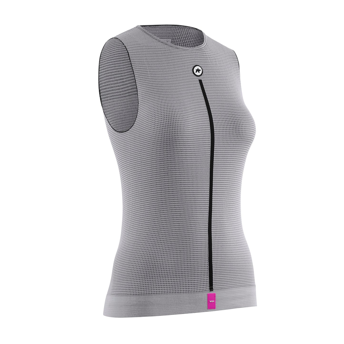 ASSOS NS SKIN LAYER P1 Roupa interior sem mangas para mulher Cinzento