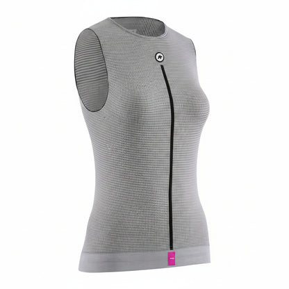 Roupa Interior ASSOS NS SKIN LAYER P1 Sem Mangas Mulher Cinzento