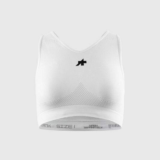ASSOS CROPPED P1 Bra Branco