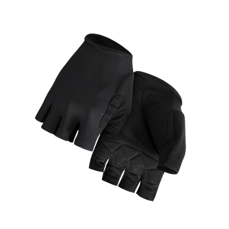 ASSOS RS TARGA Luvas Curtas Preto