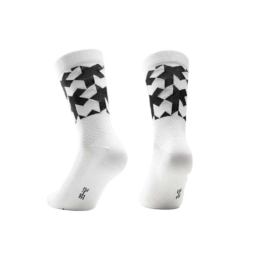 Meias ASSOS MONOGRAM EVO Branco