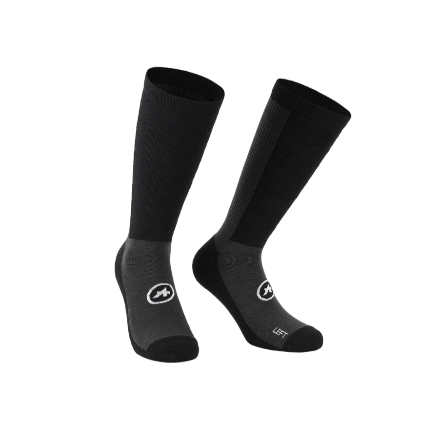 Meias ASSOS TRAIL WINTER T3 Preto