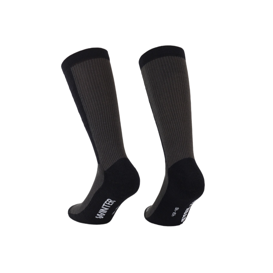 Meias ASSOS TRAIL WINTER T3 Preto