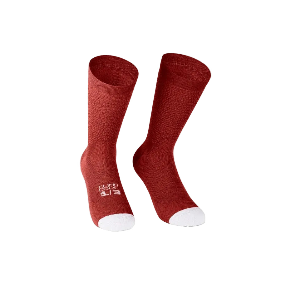 Meias ASSOS ENDURANCE S11 Vermelho