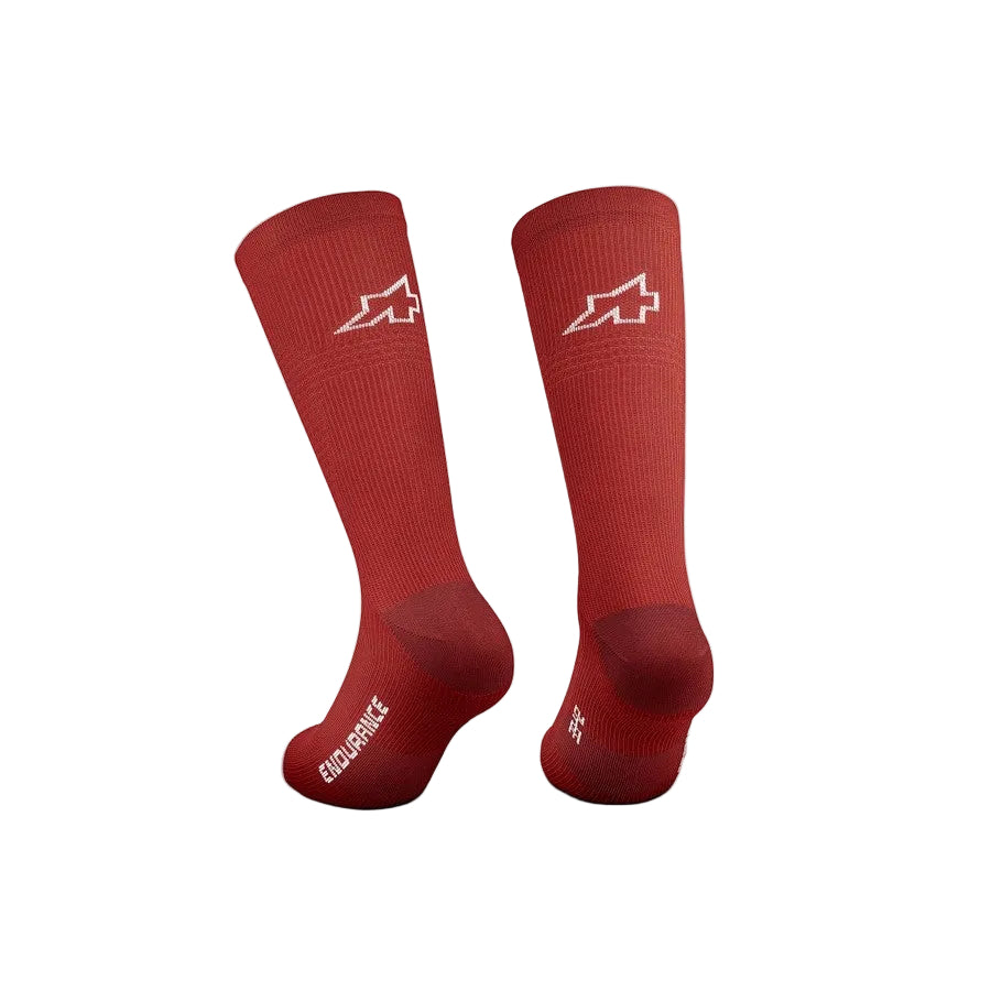 Meias ASSOS ENDURANCE S11 Vermelho