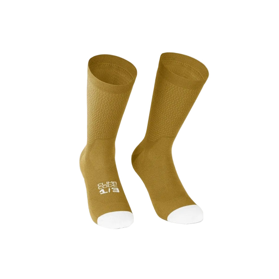 Meias ASSOS ENDURANCE S11 Amarelo Dourado