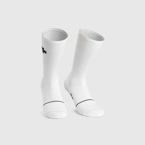 Meias ASSOS EQUIPE SPRING FALL P1 Branco